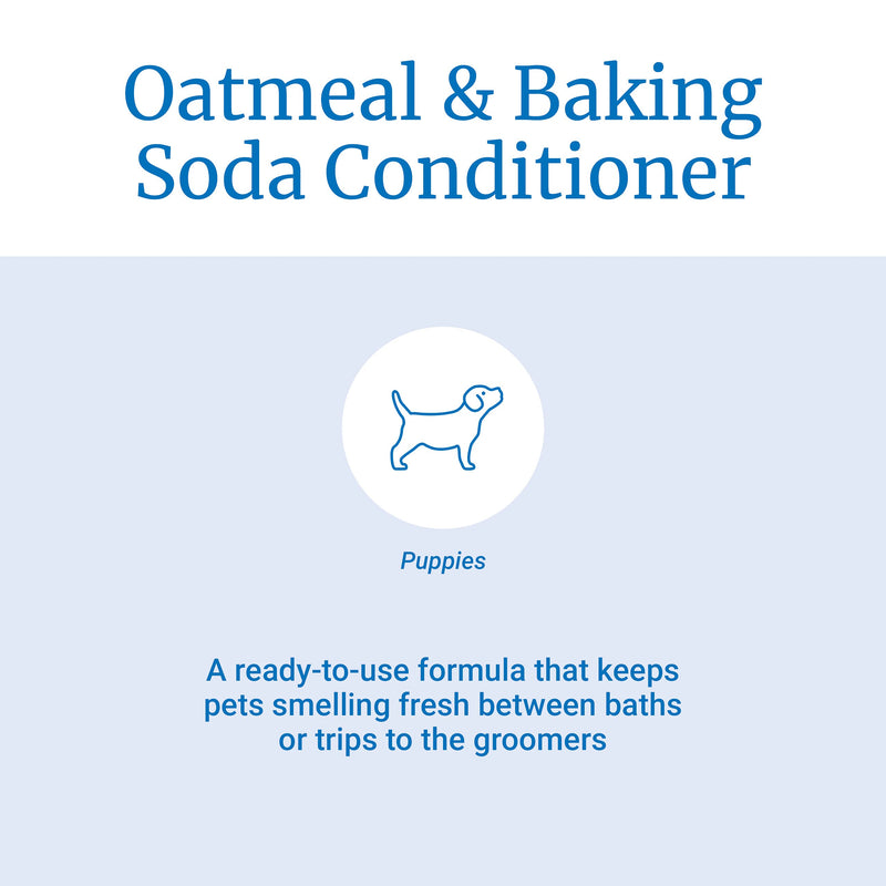 PetAg Fresh 'n Clean Oatmeal 'n Baking Soda Dog Conditioner - Tropical Fresh Scent - 18 fl oz - PawsPlanet Australia