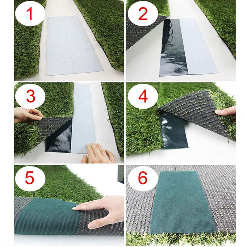 LATERN Artificial Grass Jointing Tape, 15cm x 10m Self Adhesive Joining Turf Tape Fixing Synthetic Lawn Seaming Tape for Connecting 2 Pieces Fake Grass Carpet - PawsPlanet Australia
