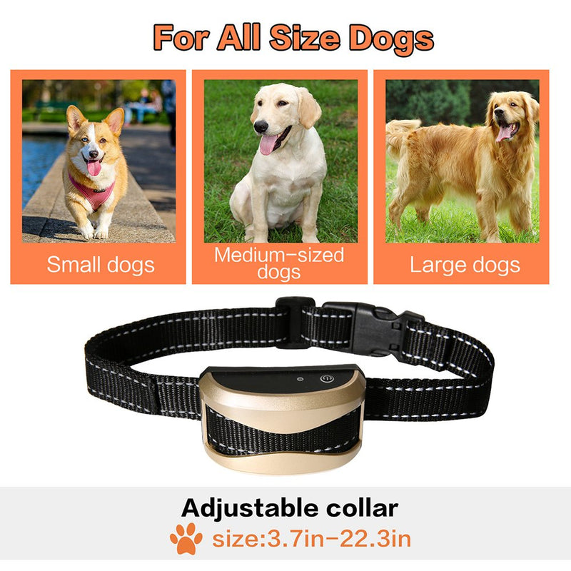 [Australia] - lovely home 【2020 New Versions】 Dog Training Collar with Remote Control Rechargeable and Waterproof Dog Shock Collar with Beep, Vibration and Shock Dog Collar for Small, Medium and Large Dogs 