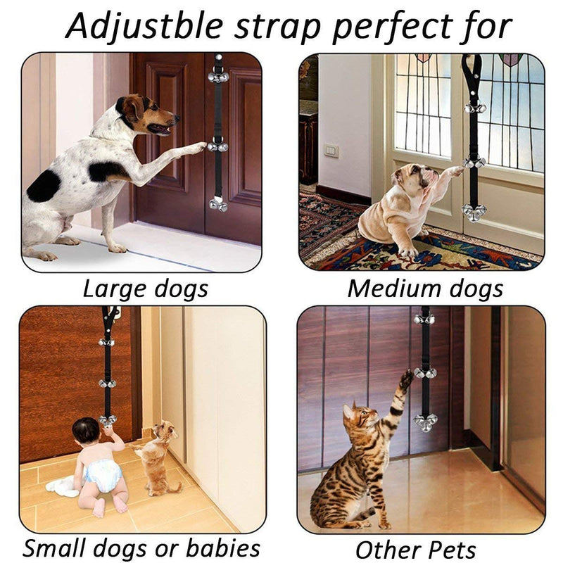 Golden Apple 3 Pcs Dog Doorbells Adjustable Puppy Bells for Potty Training - PawsPlanet Australia