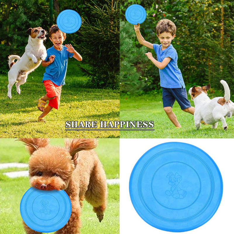 6 PCS Puppy Dog Chew Toys, Strong Dog Toys for Tough Chewers, Dog Chew Rope Toys from 8 Weeks Dog Gift Sets, Dogs Treats Toys for Small and Medium Dog (Flying Ring Toys-7PCS) Flying Ring Toys-7PCS - PawsPlanet Australia