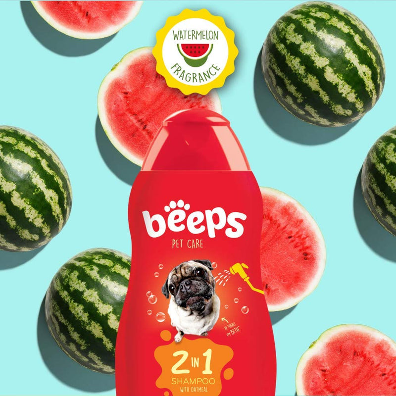 [Australia] - Beeps Dog Shampoo & Conditioner Collection 2 in 1 Dog Shampoo with Oatmeal 