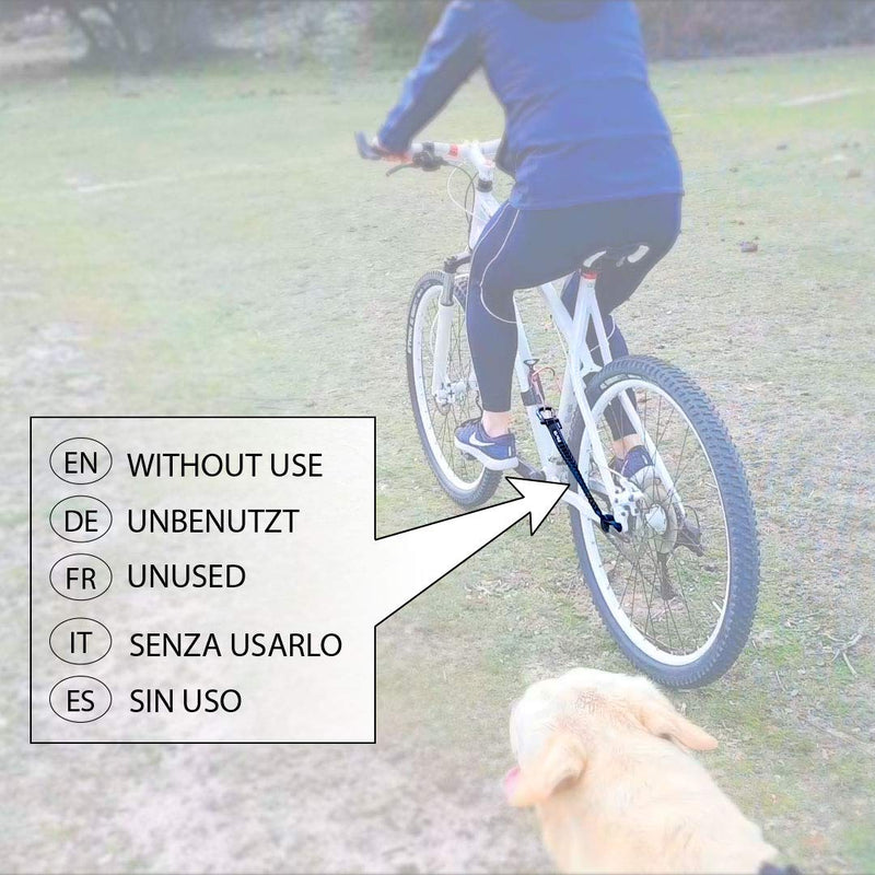 [Australia] - BIKE AND DOG Leash: Designed to take one or More Dogs with a Bicycle. Patented Product. Black 
