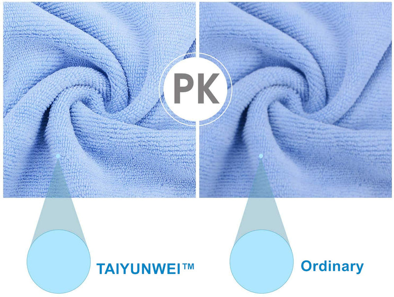 TAIYUNWEI Towels for Pets, 2PCS Quick Drying Pet Bath Towels, Microfiber Pet Towels|Absorbent Towels for Dogs|Quick Drying Towel for dog and Cat, Great for Small/Medium Animals - PawsPlanet Australia