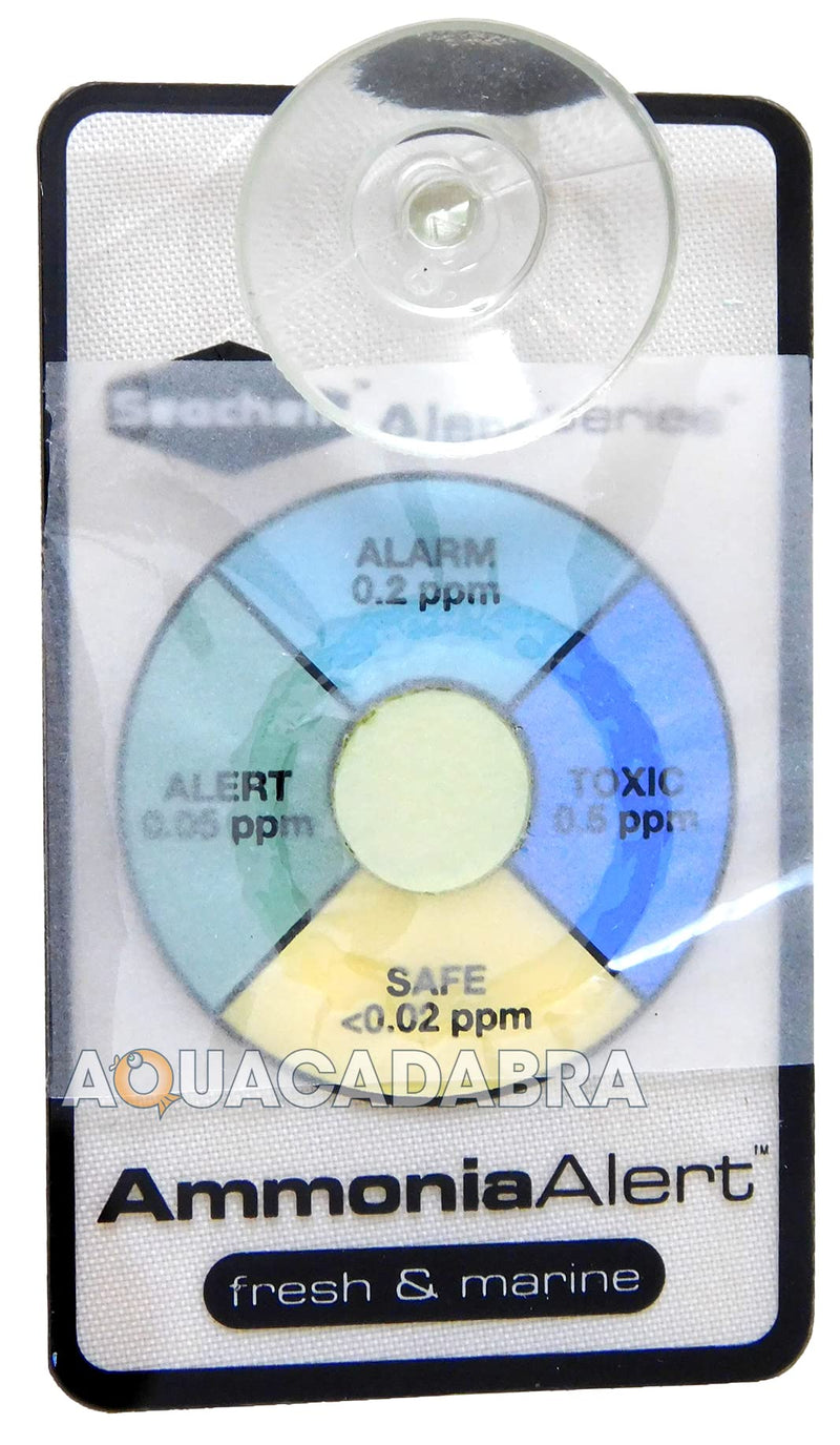 Seachem AMMONIA ALERT TEST KIT AMMONIA MONITOR MARINE FRESH AQUARIUM FISH TANK - PawsPlanet Australia