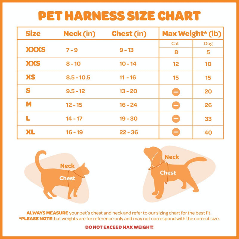 [Australia] - Voyager Step-in Lock Pet Harness – All Weather Mesh, Adjustable Step in Harness for Cats and Dogs by Best Pet Supplies 1Pink (Matching Trim) XXXS (Chest: 9 - 13" * Fit Cats) 