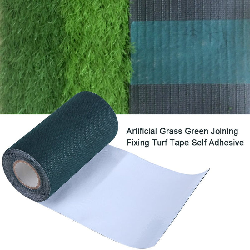 Artificial Grass Tape Self-Adhesive Seaming Tapes Synthetic Turf Seam Glue Lawn Joint Tape Fixing Synthetic Lawn Carpet Tape for Jointing Fake Grass 5mx15cm - PawsPlanet Australia