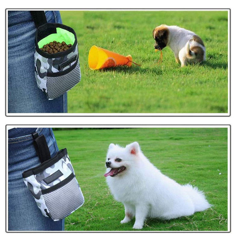 Knowing Pet Treat Pouch, Portable Dog Training Bag with Belt Clip, Portable Dog Walking Bag, Pet Treat Training Bag Food Pocket, Easily Carries Pet Toys, Kibble, Treats for Travel or Outdoor Use - PawsPlanet Australia