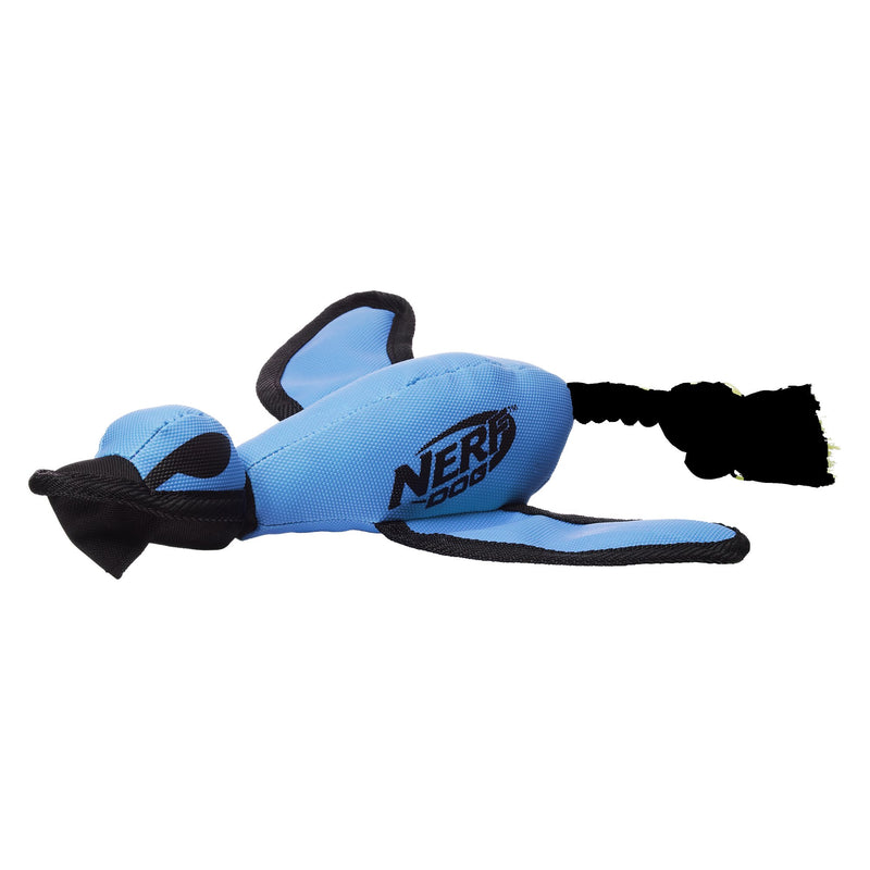 Nerf Dog Large Nylon Launching Duck with Interactive Design Blue - PawsPlanet Australia