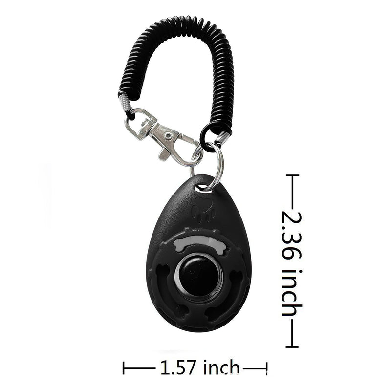 IRYNA 2 Pack Clickers for Dog Training, Dog Clicker Training with Wrist Strap, Puppy Clicker Training Kit, Dog Training Clickers, Pet Clicker Pet Trainer - PawsPlanet Australia