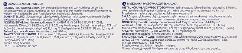 Virbac Nutri-Plus Gel | 120g | Supplementary food for dogs and cats for nutritional supplementation and convalescence | Appetite-stimulating, highly concentrated energy source - PawsPlanet Australia