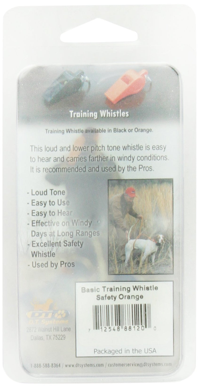 [Australia] - D.T. Systems Basic Training Whistle for Pets, Orange 