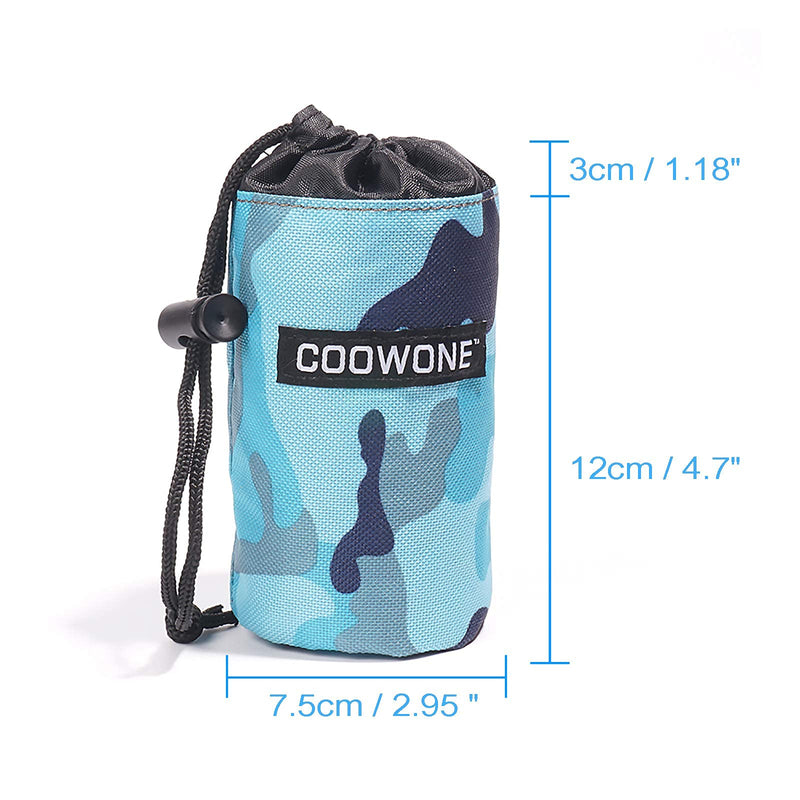 COOWONE Dog Treat Training Bag Easily Carries Poop Bag Pet Toys Kibble Treats Blue - PawsPlanet Australia