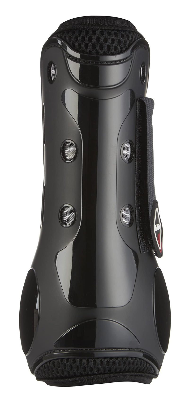 LeMieux Derby Projump Tendon Horse Boots with Close Fitting Vented TPU Shell, Inner Lining & Cut Away Design - M Black - PawsPlanet Australia