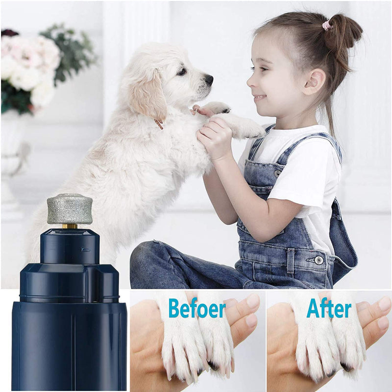 [Australia] - HURRYWU Nail Grinder Replacement-Dog Nail Grinder Replacement Heads for Paw Grooming-Pet Nail Trimmer for Small and Medium Dogs 