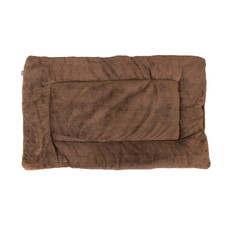 Downtown Pet Supply Comfort Pet Dog Crate Mat and Nap Pad, X-Small-Brown/Oatmeal Brown/Oatmeal - PawsPlanet Australia