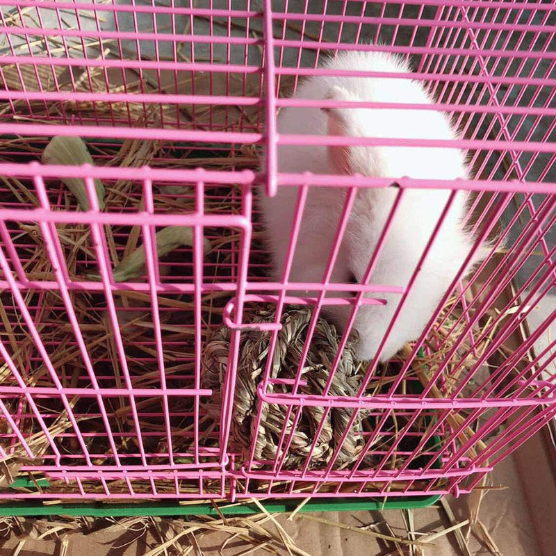 [Australia] - Rabbit Chew Ball Timothy Grass Grinding Small Animal Activity Play Chew Toys for Bunny Rabbits Hamster Guinea Pigs Gerbils 