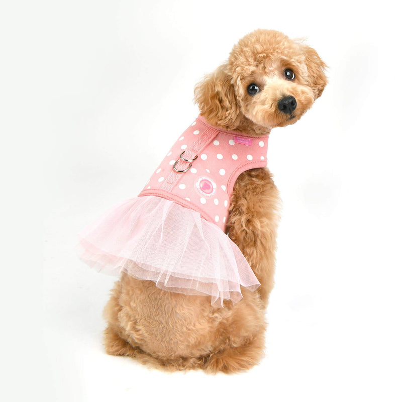 Pinkaholic NAUA-HD7624-IP-M Ida Pinka Harness Dog Harness MIndian Pink - PawsPlanet Australia
