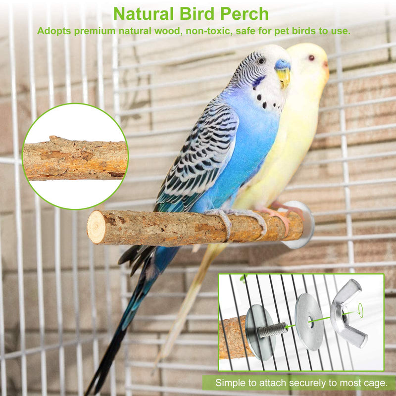 EEEKit Bird Parrot Swing Toys, 13 Pack Small Pet Birds Cage Hanging Toys Chewing Perches Toy for Small Parakeets, Conures, Lovebirds, Cockatiels, Macaws, Finches - PawsPlanet Australia