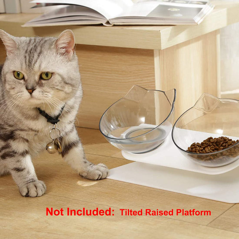Syolee Cat Bowls Feeding Water Bowl Pet Food Bowl - PawsPlanet Australia