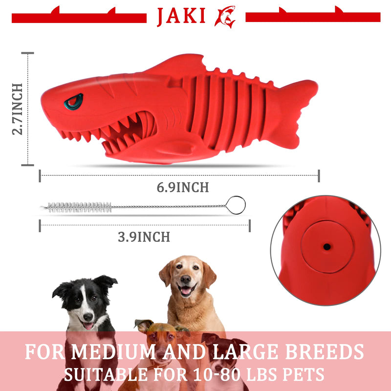 JAKI Dog Toys for Aggressive Chewers, Indestructible Dog Toys for Puppy, Dog Squeaky Toy Dog Toothbrush, Durable Dog Toys for Teeth Cleaning, Dog Chew Toy for Small, Medium, and Large Dogs - PawsPlanet Australia