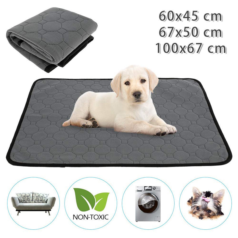 N/G Washable Dog Pee Pad,Washable Puppy Training Pad Pet Mat for Dogs,Cats Re-usable Dog Pee Pad, Absorbent and Odour Controlling (XL 70×100cm) XL 70×100cm - PawsPlanet Australia