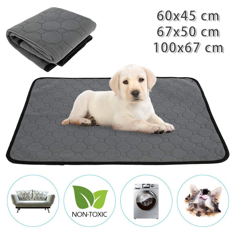 RLAjhhh Gklkfj Washable Dog Training Pads Pee Pad Pet Mats 4 Thick Absorption Layers Design, Waterproof Anti-Slip Mat for Home, Outdoor Travel (XL 70×100cm) XL 70×100cm - PawsPlanet Australia