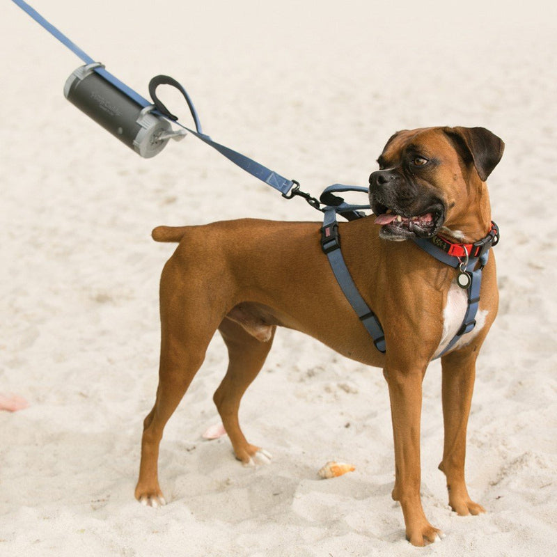 [Australia] - The Poop Caddy Leash n Go, Dog Waste Bag Holder, Hands-Free Dog Walking Leash Accessory 