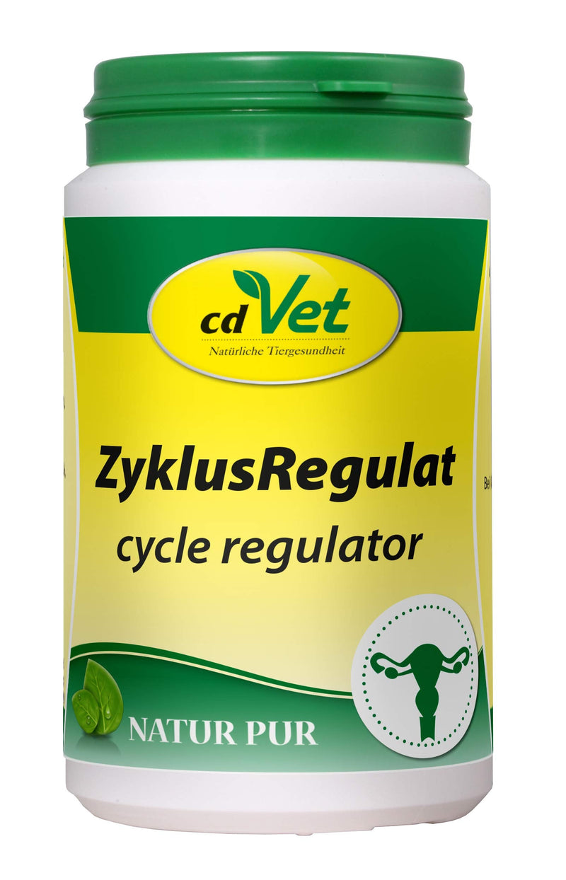 cdVet Natural Products CycleRegulat 120 g - dog - supplementary feed - support of hormonal processes + regulation of the hormonal system - false pregnancy + heat - harmonization - - PawsPlanet Australia