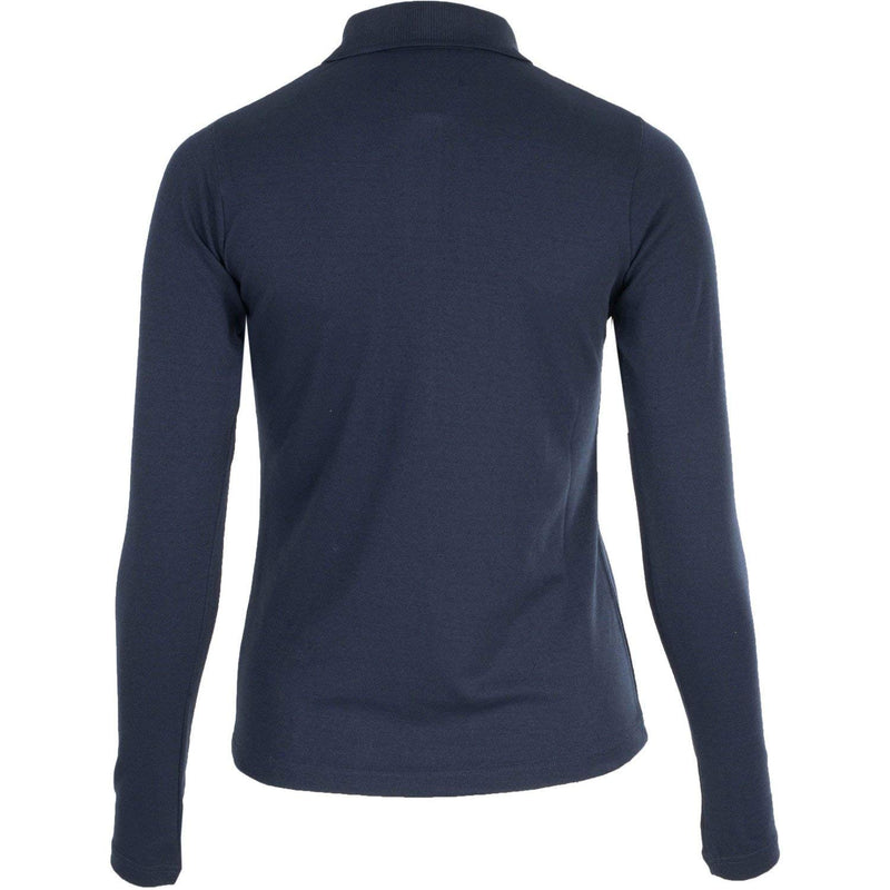 [Australia] - Horze Carolena Technical Pique Shirt Night EU 36/US 6 Night Dark Blue 