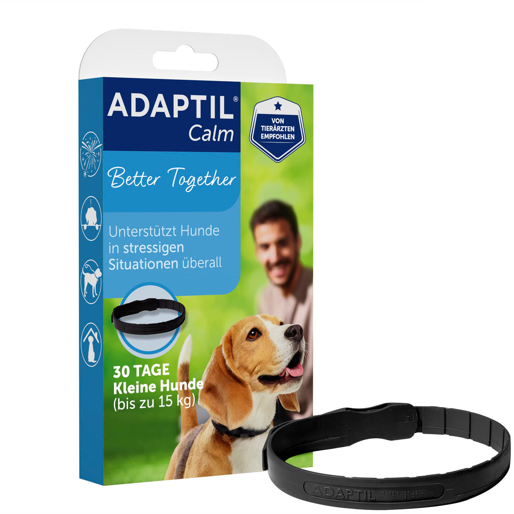 ADAPTIL® Calm collar for small dogs | Training collar dog | Neck circumference up to 37.5cm, 1 piece (pack of 1) 1 piece (pack of 1) Plain - PawsPlanet Australia