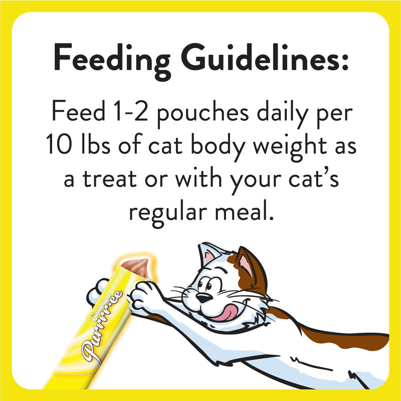 TEMPTATIONS Creamy Puree Salmon and Chicken Lickable Cat Treats Variety Pack, (16) 12g Pouches 0.425 Ounce (Pack of 16) Other - PawsPlanet Australia