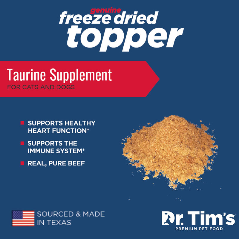Dr. Tim Freeze-Dried Treat 12 ounces Blue - PawsPlanet Australia