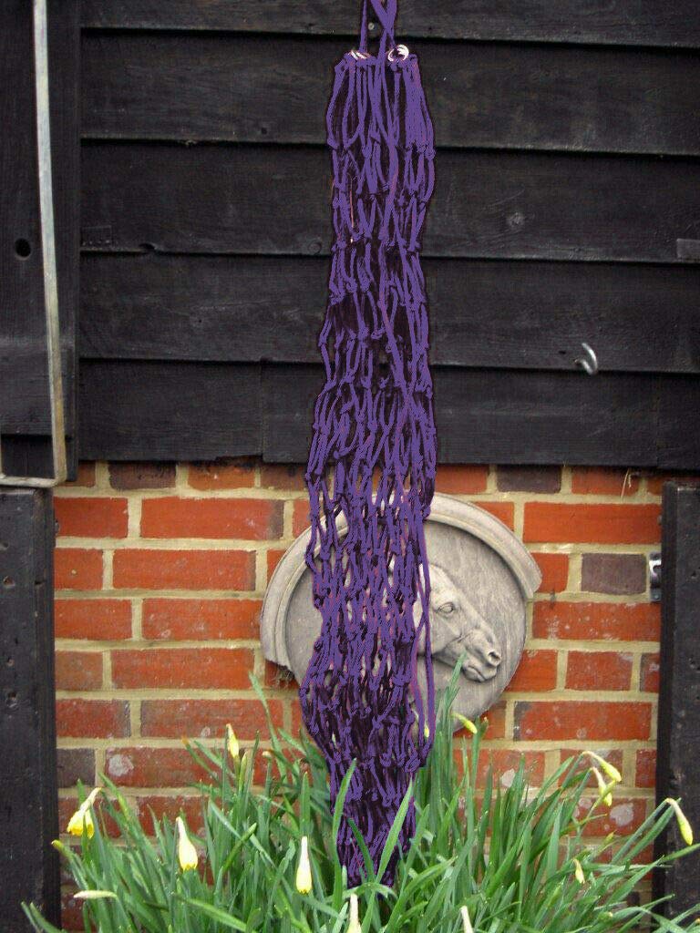 Gee Tac Haynet Extra Strong 5ft Round Bale Small Hole PURPLE - PawsPlanet Australia