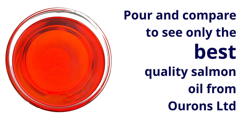 Ourons Salmon Oil for Dogs 500ml Fish Oil - Pour & Compare - PawsPlanet Australia