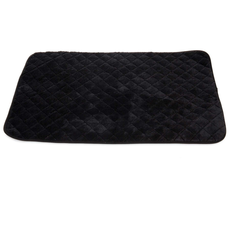 [Australia] - SNOOZZY BLACK 41X26 QUILTED MAT 