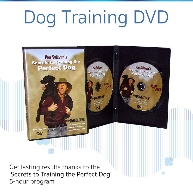 [Australia] - Don Sullivan's Secrets to Training the Perfect Dog System with DVD Set and Command Collar, Size Large 