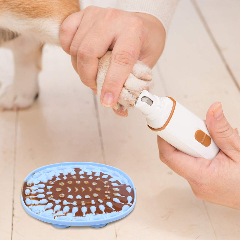 Couwilson Lick Mat for Dogs with Suction - Alternative to Slow Feeder Dog Bowls, Boredom and Anxiety Reduction, Perfect for Food, Treats, Yogurt, or Peanut Butter, Dishwasher Safe - 2 Pcs - PawsPlanet Australia