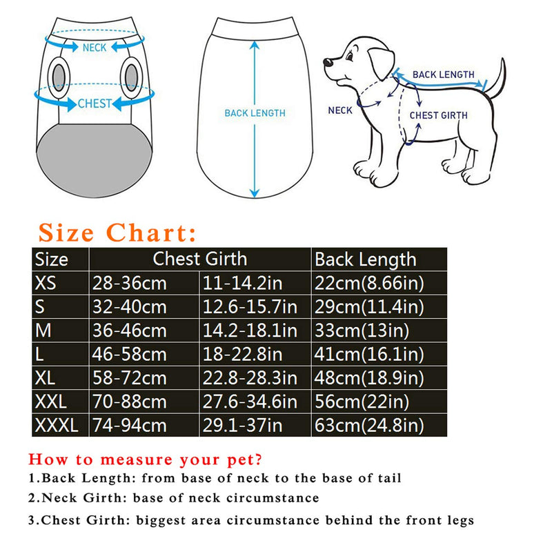 Tineer Dog Recovery Suit, Abdominal Wound Protector Puppy Skin Diseases Vest Clothes Pet After Surgery Wear,E-Collar Alternative for Small Medium Large Cats Dogs (XS, Blue Stripe) XS - PawsPlanet Australia