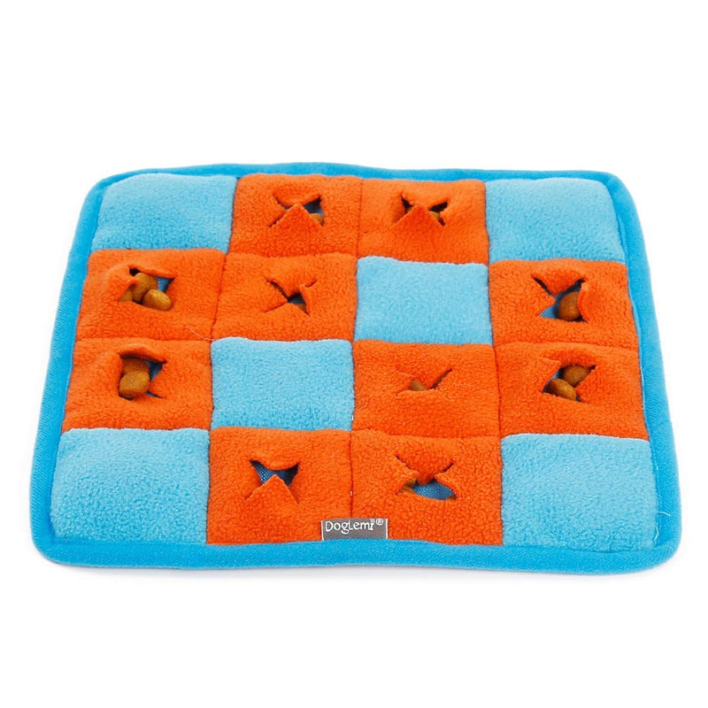 Homieco Pet Educational Toys, Mat Dog Sniffing BB Called Toy, Dog Feeding Mat Dogs Sniffing Toys, Small Squares Vocal Training Smelling Slow Food Mats for Foraging Skill, Stress Release - PawsPlanet Australia