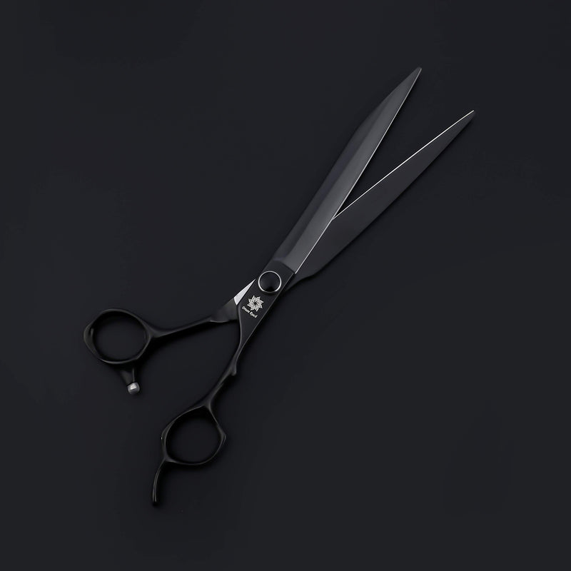 [Australia] - TIJERAS 8.0 inch Professional Pet Grooming Scissor, Dog Grooming Hair Cutting Shear with Black Bag, Japan 440C Stainless Steel, Safe Square Tip - Perfect for Pet Groomer or Home DIY Use 