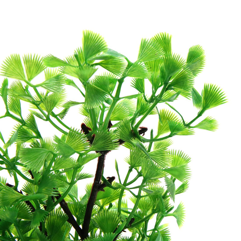 [Australia] - uxcell Green Plastic Tree Shape Plant Aquarium Landscape Decor Ornament for Aquatic Pets 