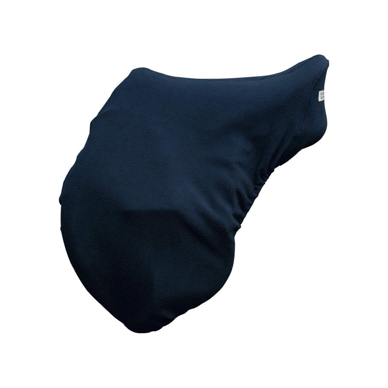 Harrison Howard Essential Fleece Horse Saddle Cover for Drassage Horse Saddle-Navy Navy - PawsPlanet Australia