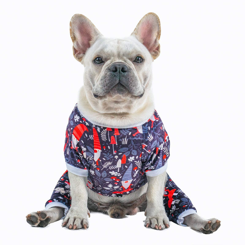 CuteBone Skull Dog Pajamas Costumes Pet Clothes Cat Apparel Shirt Winter Holiday Cute Pjs Outfits for Doggie Onesies X-Small 1#Christmas - PawsPlanet Australia