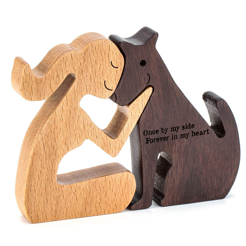 THYGIFTREE Dog Memorial Gifts for Loss of Dog, Dog Remembrance Gifts, Pet Loss Gifts, Dog Loss Sympathy Gifts, Dog Passing Away Gifts, Pet Memorial Gifts for Dog Loss; Pet Condolences Gifts Forehead to forehead - PawsPlanet Australia