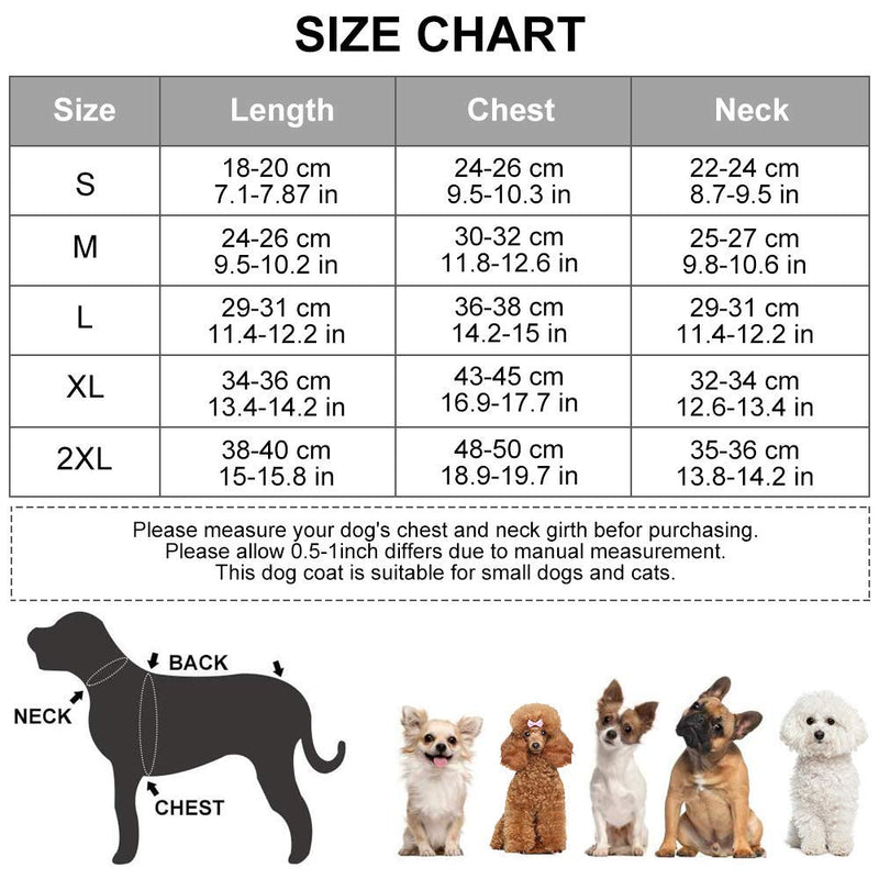 Winter Dog Coats Small With Hood, Dog Puppy Warm Thick Jacket Windproof with Collar Hole Small Dog Clothes Outfit Dog Vest Soft Fleece winter Jacket Apparel for Puppy Small Dogs Chihuahua Orange M - PawsPlanet Australia