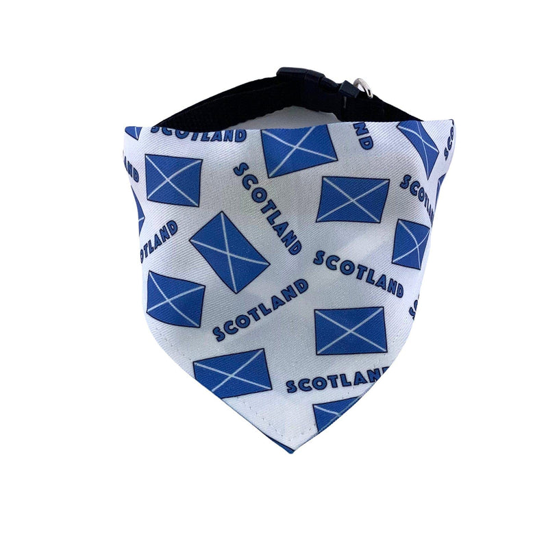 Scottish Flag Double Sided Slip-On Pet Bandana for Dogs, Cats and Rabbits Scottish Flag S - PawsPlanet Australia