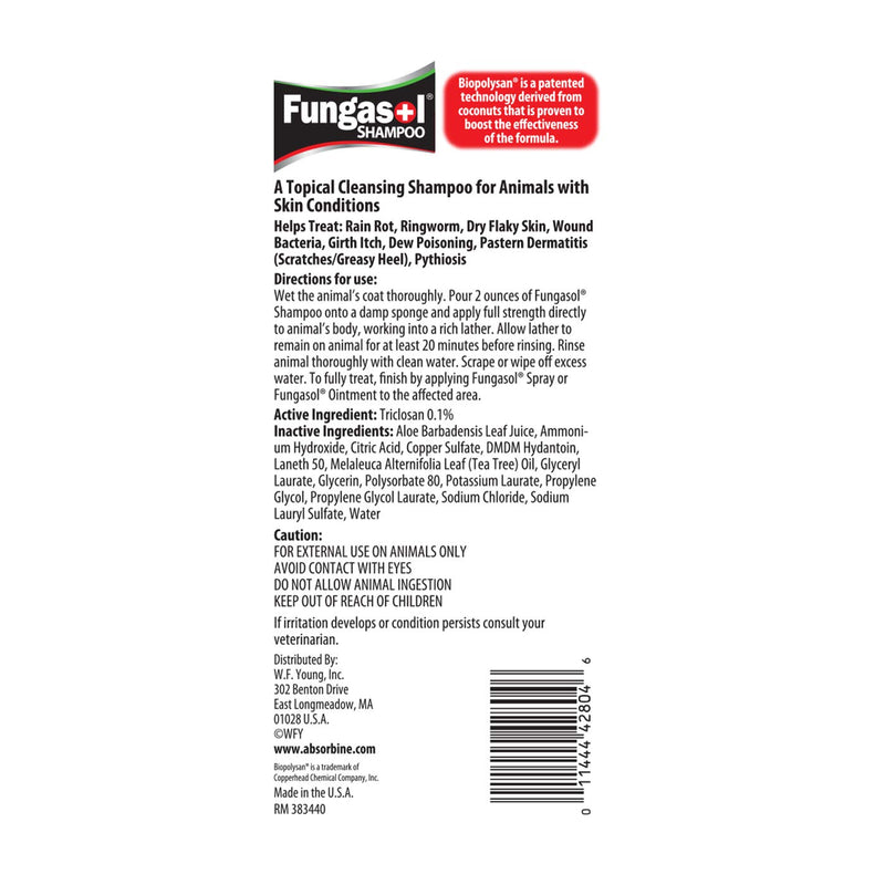 [Australia] - Absorbine 430440 20 oz Fungasol Shampoo 