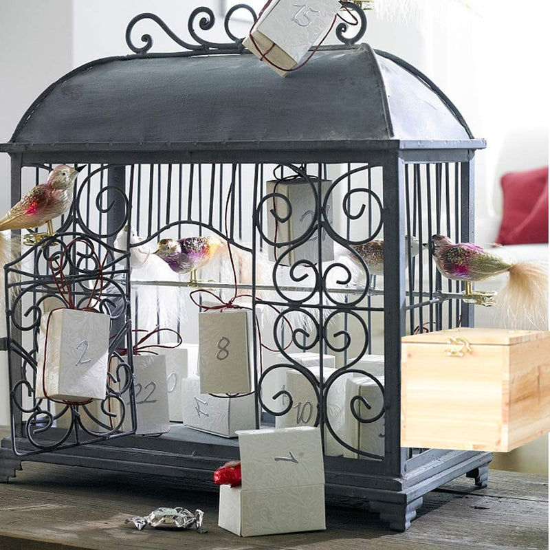 [Australia] - Tfwadmx Parakeet Nesting Box, Bird Nest Breeding Box Cage Wood House for Finch Lovebirds Cockatiel Budgie Conure Parrot (9.8"×5.1"×5.3") 