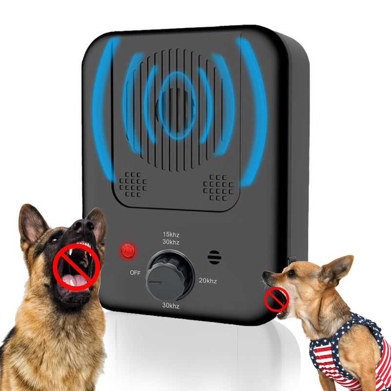 Anti Barking Device - Dog Barking Control Devices with 3 Modes, 33ft Range Ultrasonic Dog Bark Deterrent Devices for Indoor & Outdoor Large Small Dog - PawsPlanet Australia